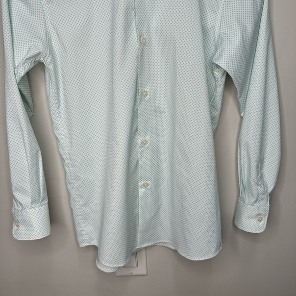 Michael Kors Polka Dot Button Down Shirt Girl's Size 12 - Picture 4 of 11